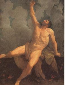 Guido Reni Hercules on the Pyre (mk05) Sweden oil painting art